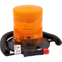 Girofar compact xenon 6W multivoltaj 10-100V cu prindere magnetica - pentru vehicule electrice si motostivuitoare
